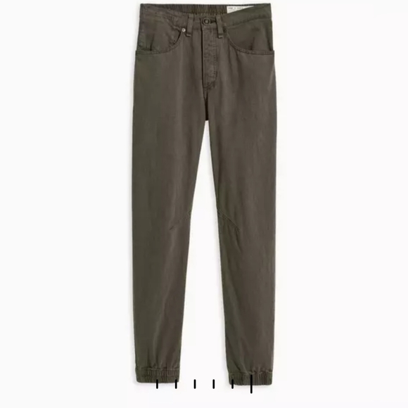 Rag & Bone Engineered Joger in Army Green Size 28 MSRP $225 W-503 - Picture 8 of 13